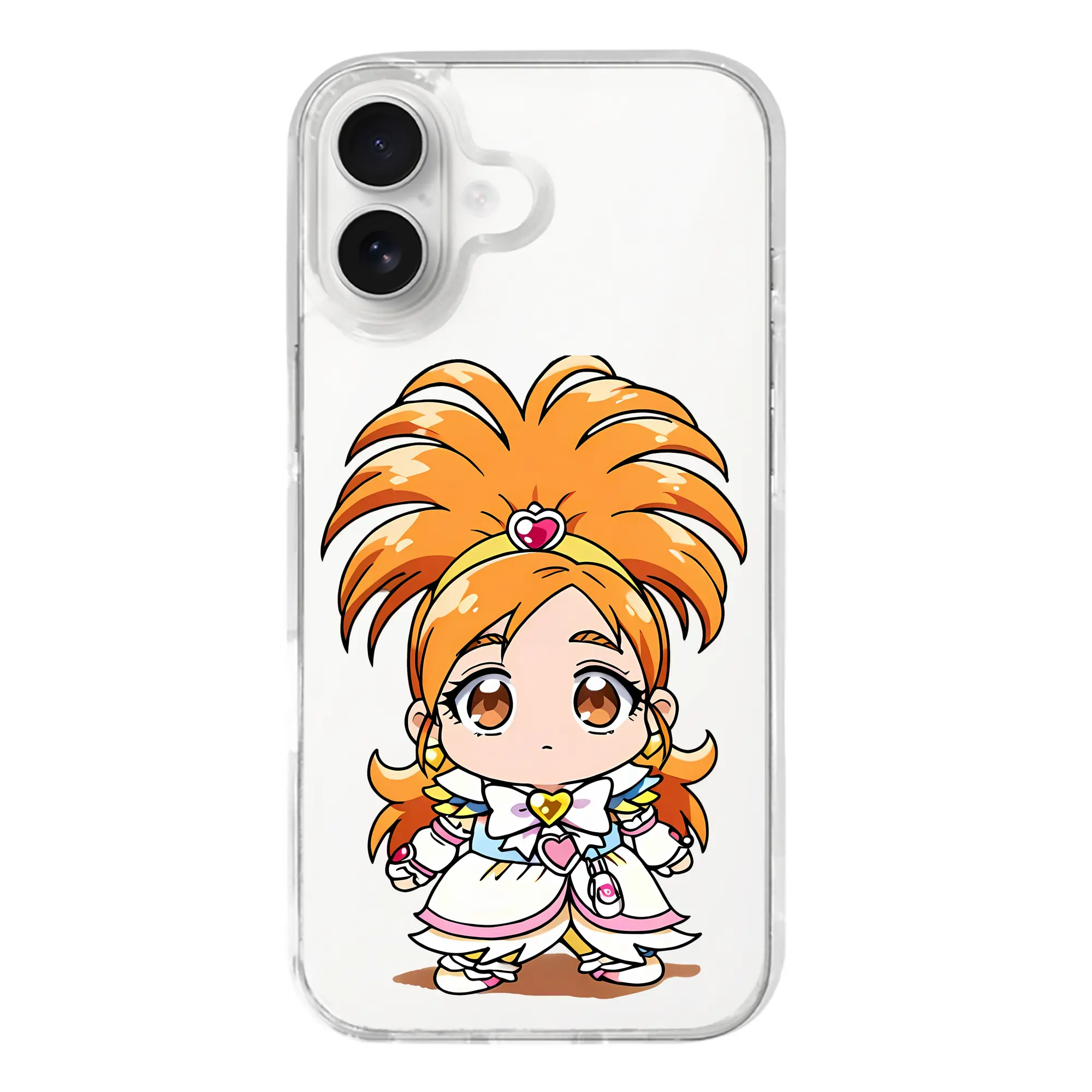 プリキュア グッズ,美墨なぎさ - iPhone 17シリーズ 透明スマホケース – 薄型・耐衝撃・精密フィット保護カバー